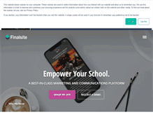 Tablet Screenshot of finalsite.com